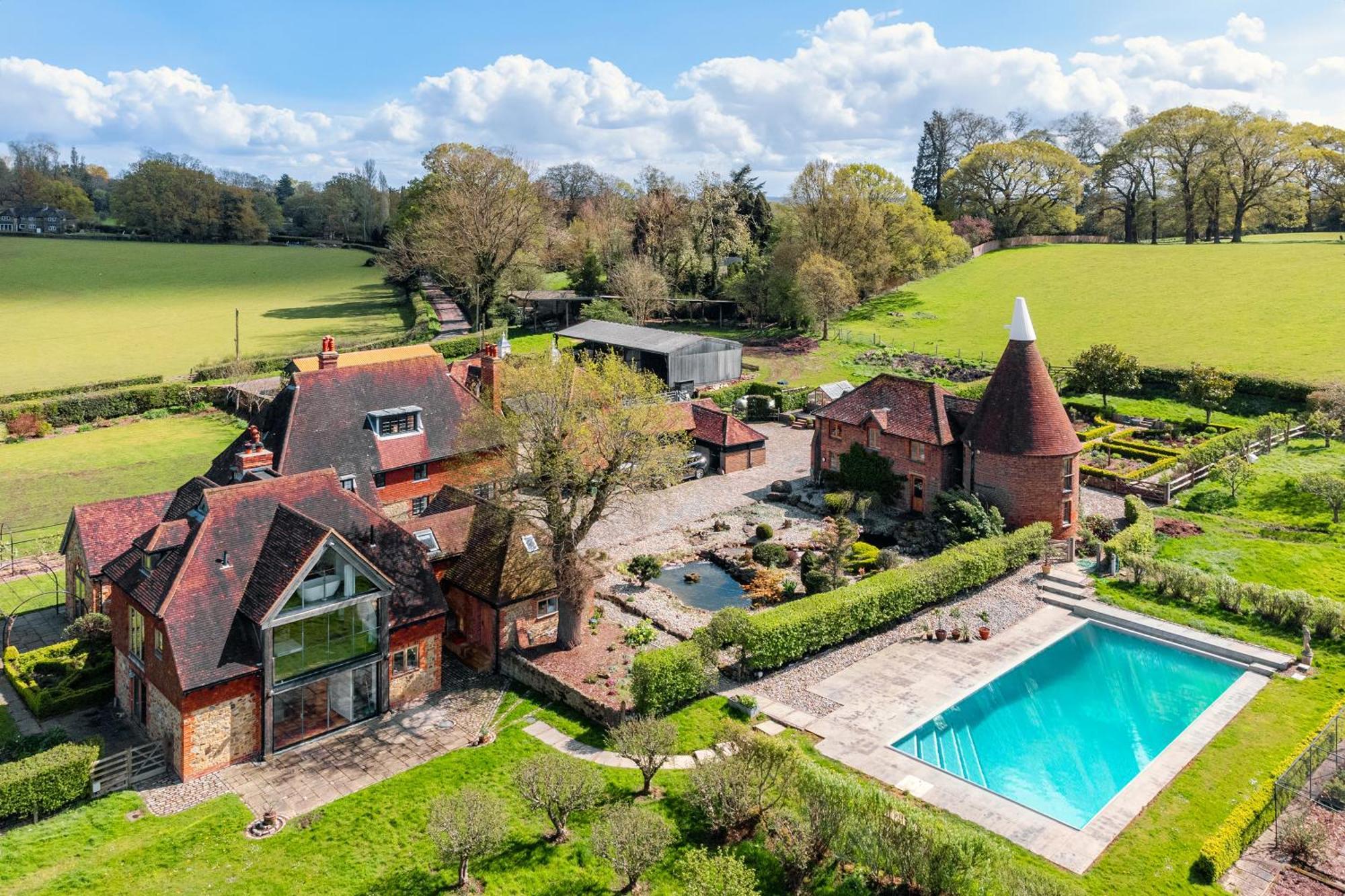 Hurst Farm B&B Crockham Hill Exterior foto